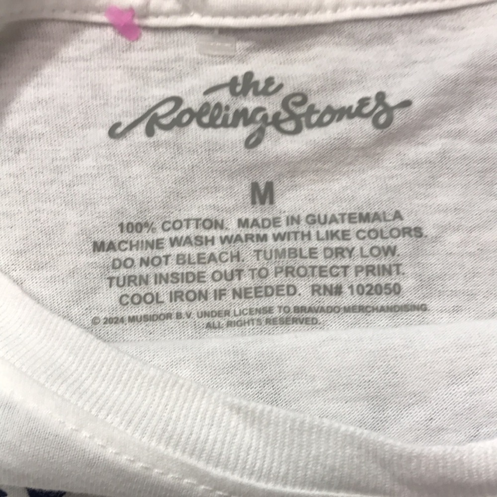 Rolling Stones Graphic T-Shirt Unisex Medium 100% Cotton | NWOT - Picture 3 of 3